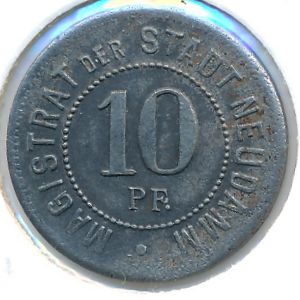 Дембно., 10 пфеннигов