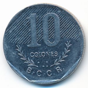 Коста-Рика, 10 колон (1983 г.)
