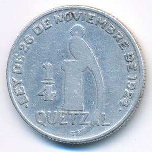 Гватемала, 1/4 кетсаля (1946 г.)