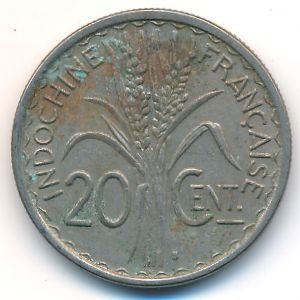 Французский Индокитай, 20 центов (1941 г.)