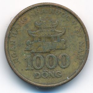 Вьетнам, 1000 донг (2003 г.)