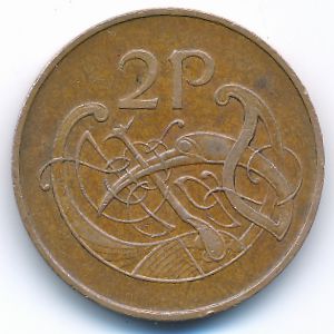 Ирландия, 2 пенса (1971 г.)