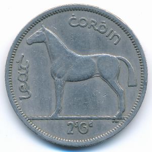 Ирландия, 1/2 кроны (1962 г.)