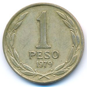 Чили, 1 песо (1979 г.)