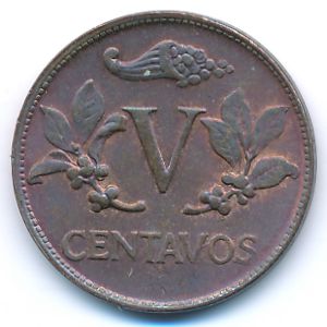 Колумбия, 5 сентаво (1978 г.)