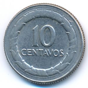 Колумбия, 10 сентаво (1969 г.)