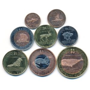 Северный Полюс., Набор монет (2012 г.)