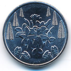 Французские Тихоокеанские Территории., 5 франков (2021 г.)