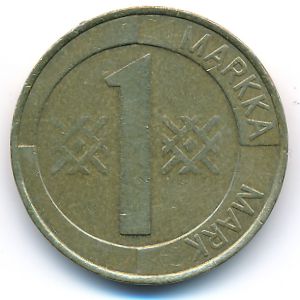 Финляндия, 1 марка (1995 г.)
