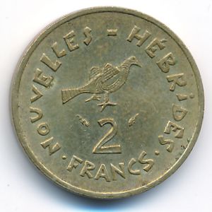Новые Гебриды, 2 франка (1978 г.)