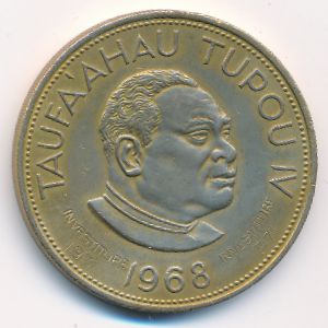 Тонга, 1 паанга (1971 г.)