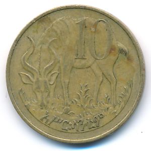 Эфиопия, 10 центов (1977 г.)