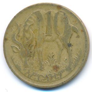 Эфиопия, 10 центов (1977 г.)