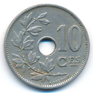 Бельгия, 10 сентим (1927 г.)