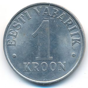 Эстония, 1 крона (1993 г.)