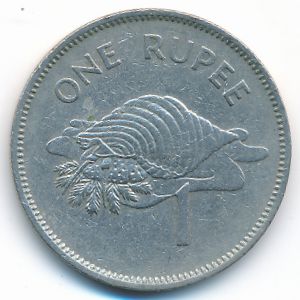 Сейшелы, 1 рупия (1982 г.)