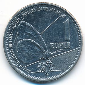 Сейшелы, 1 рупия (2016 г.)
