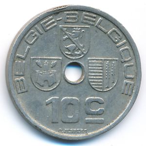 Бельгия, 10 сентим (1939 г.)