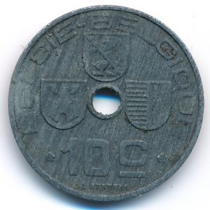 Бельгия, 10 сентим (1946 г.)