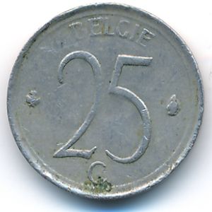 Бельгия, 25 сентим (1964 г.)
