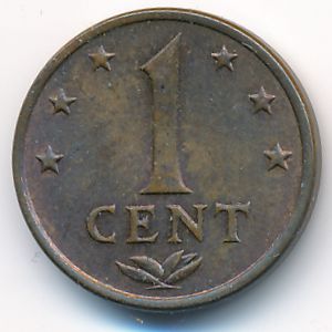 Антильские острова, 1 цент (1977 г.)
