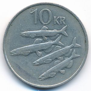 Исландия, 10 крон (1984 г.)