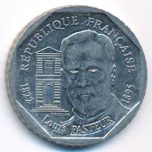 Франция, 2 франка (1995 г.)