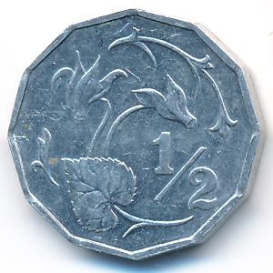 Кипр, 1/2 цента (1983 г.)