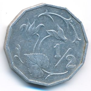 Кипр, 1/2 цента (1983 г.)