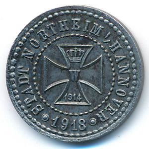 Нортхайм., 5 пфеннигов (1918 г.)