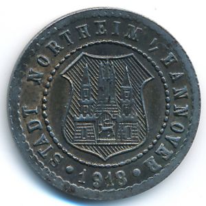 Нортхайм., 10 пфеннигов (1918 г.)