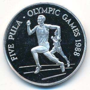 Ботсвана, 5 пул (1988 г.)