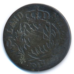 Бавария, 6 крейцеров (1817 г.)