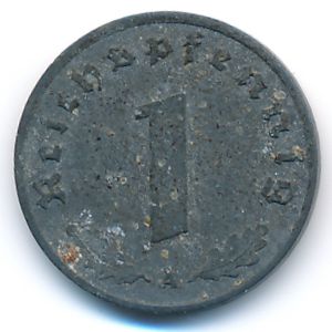 Третий Рейх, 1 рейхспфенниг (1941 г.)