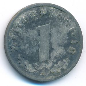 Третий Рейх, 1 рейхспфенниг (1943 г.)