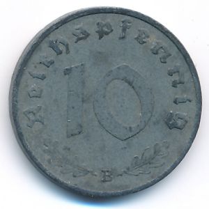 Третий Рейх, 10 рейхспфеннигов (1941 г.)