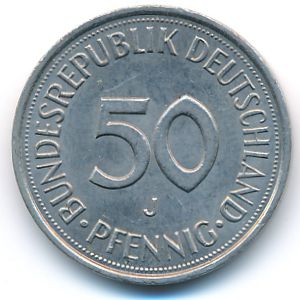 ФРГ, 50 пфеннигов (1989 г.)