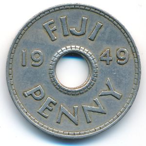 Фиджи, 1 пенни (1949 г.)