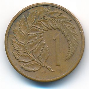 New Zealand, 1 cent, 1983