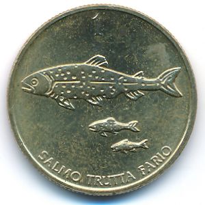 Словения, 1 толар (1997 г.)