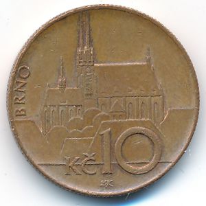Чехия, 10 крон (2010 г.)