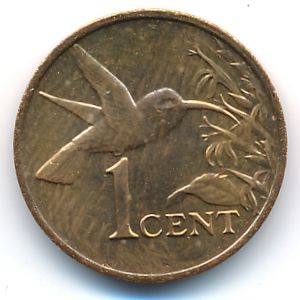 Trinidad & Tobago, 1 cent, 1999