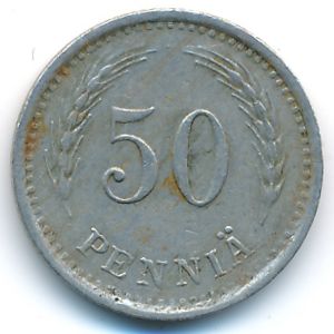 Финляндия, 50 пенни (1938 г.)
