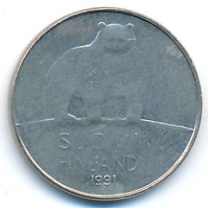 Финляндия, 50 пенни (1991 г.)
