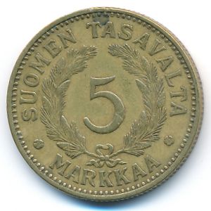 Финляндия, 5 марок (1930 г.)