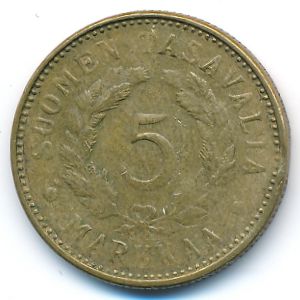 Финляндия, 5 марок (1951 г.)