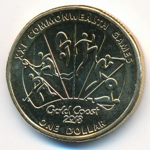 Австралия, 1 доллар (2018 г.)
