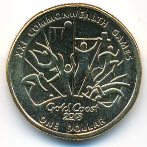 Австралия, 1 доллар (2018 г.)