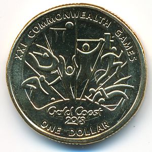 Австралия, 1 доллар (2018 г.)