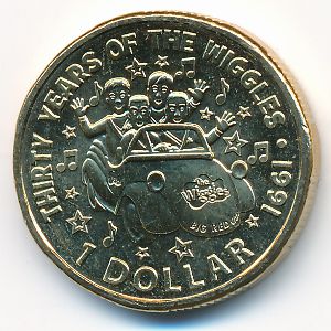 Австралия, 1 доллар (2021 г.)